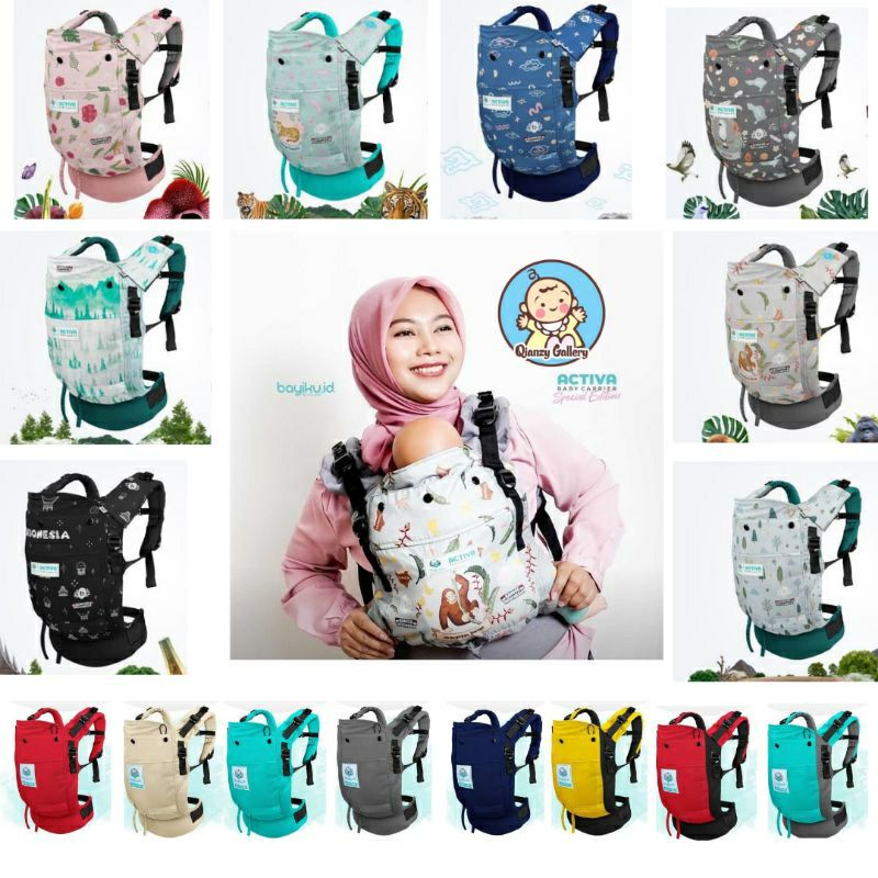 (READY) GENDONGAN SSC BAYIKU.ID ACTIVA BABY CARRIER BANGGA INDONESIA