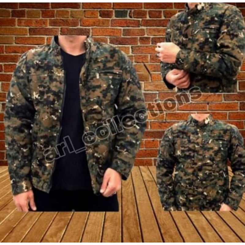 Jaket loreng marpat abg/jaket marpat army tebal