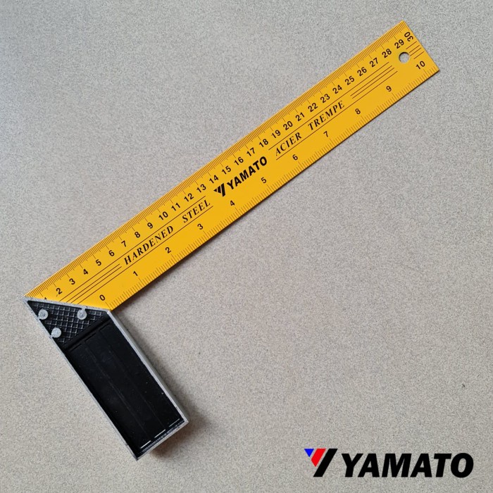 Siku Meter Tukang 12 INCH YAMATO Kuning