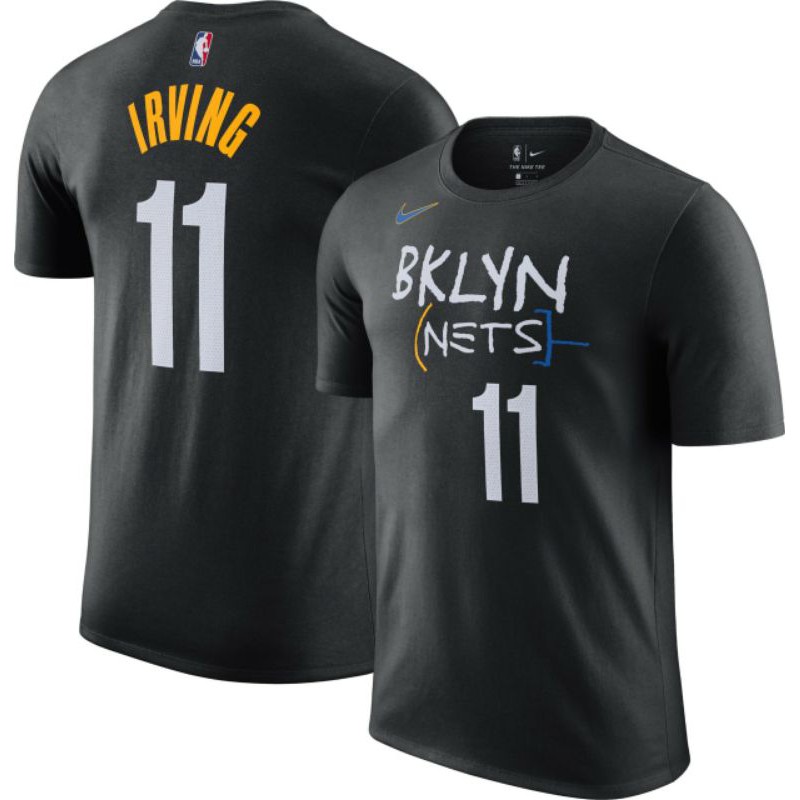 Tshirt - baju Kaos basket Nike Drifit NBA Brooklyn NETS Nike city Edition