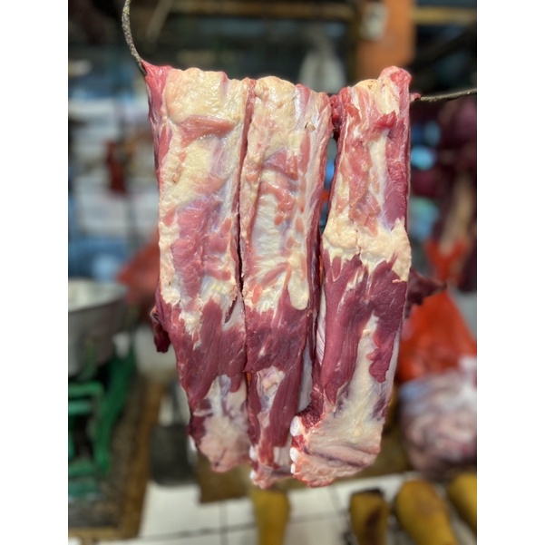 

iga sapi lokal SUPER dagingnya tebal 1kg