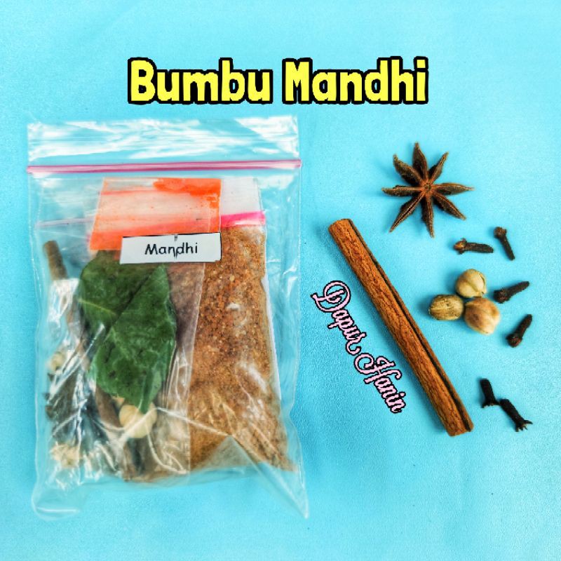 

BUMBU NASI MANDHI KOMPLIT | BUMBU NASI ARAB INSTAN | BUMBU NASI MANDI