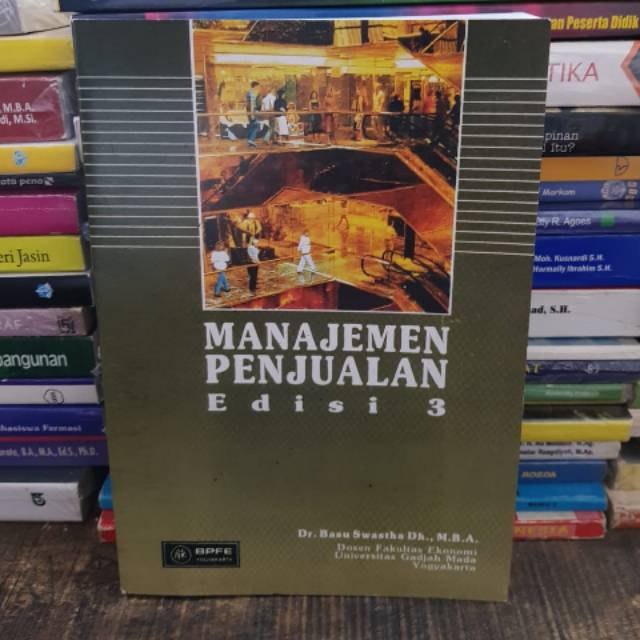 Jual Manajemen Penjualan Edisi 3 By Basu Swastha | Shopee Indonesia