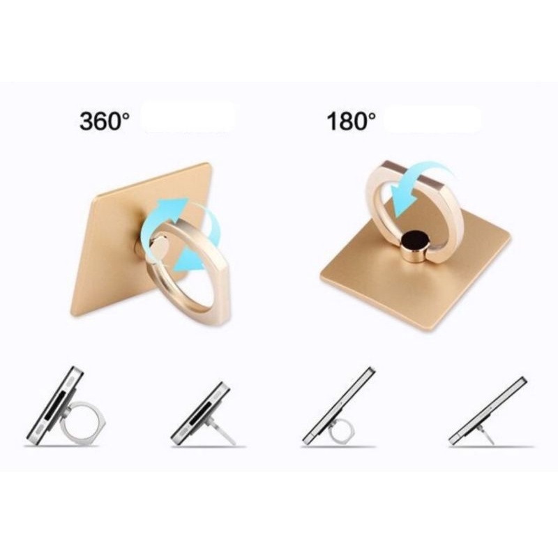 iring stand handphone / ring hp lem sangat kuat polos i ring