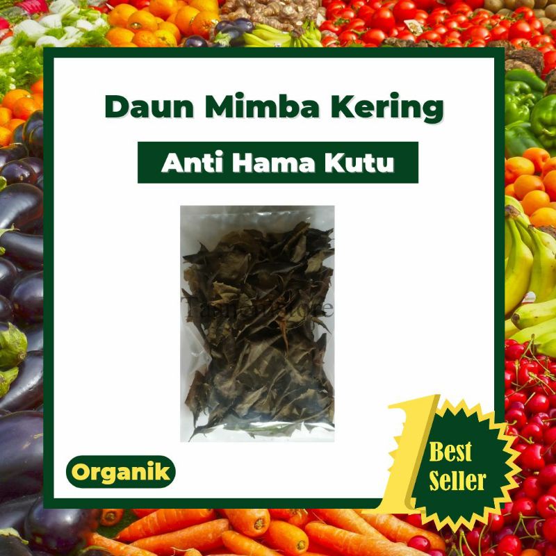 Obat Daun Mimba Kering Segar Penghilang Pengusir Anti Hama Kutu Putih Tanaman Hias Rambut Ketombe
