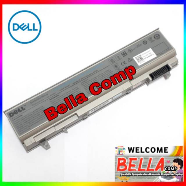 Batre Baterai Laptop Dell Latitude E6400 E6410 E6500 E6510 E8400 E6400ATG E6400XFR E6410 E6410ATG