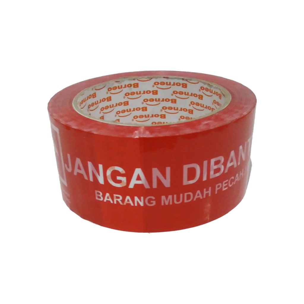 

Plakban OPP 48 mm x 80 m Borneo "Jangan Dibanting