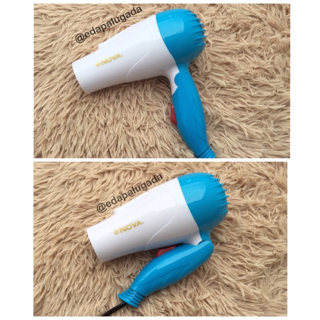 Hairdryer Nova original N-658 , hairdryer ion , sisir blow , hairdryer murah, catokan 2in1 , blower