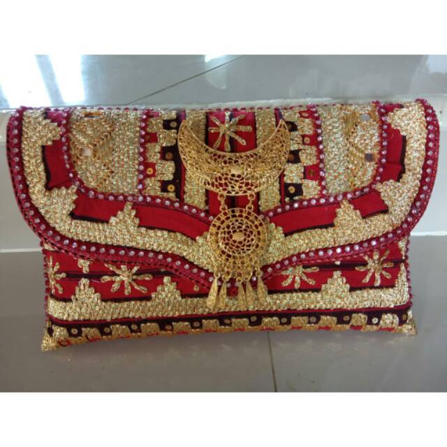 Tas wanita model tapis lampung