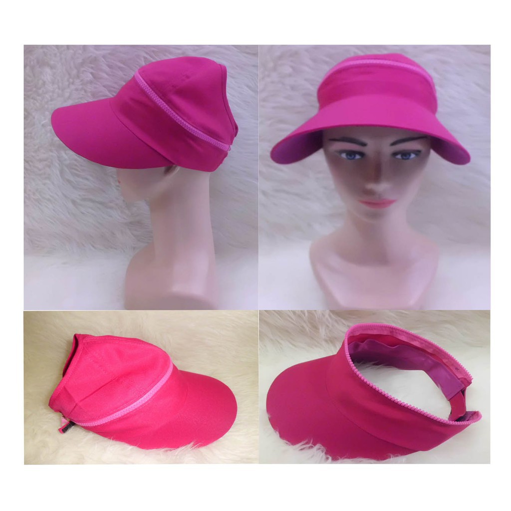 Topi Caddy Resleting Grosir Murah / topi Senam / Topi Zumba