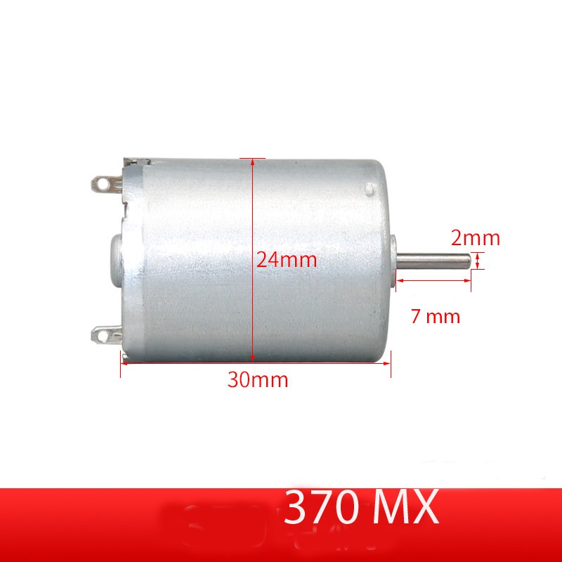 Dinamo Motor 370MX DC 3-6Volt 12000RPM