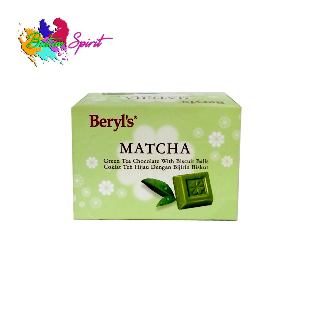 

BERYL'S MATCHA GREEN TEA CHOCOLATE 60GR