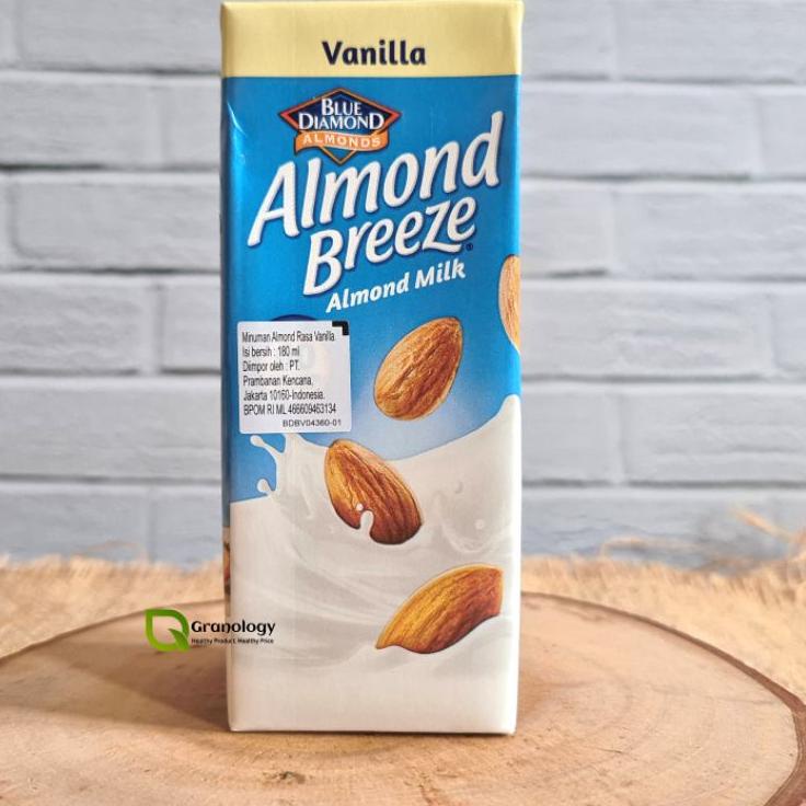 

artWw3W7--Blue Diamond Almond Breeze Milk / Susu Almond 180 ml - Vanilla