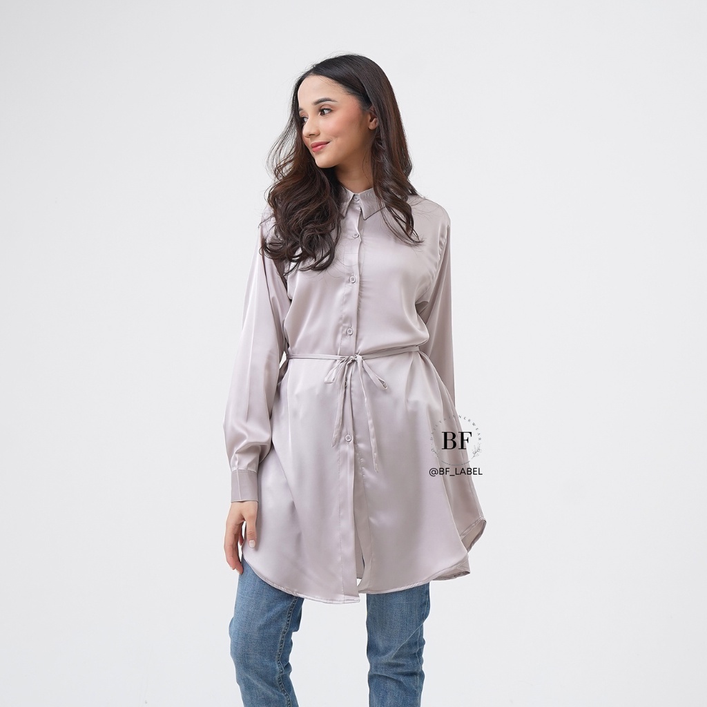 BF Label - Carissa Tunic | Tunik premium silk | Korean style