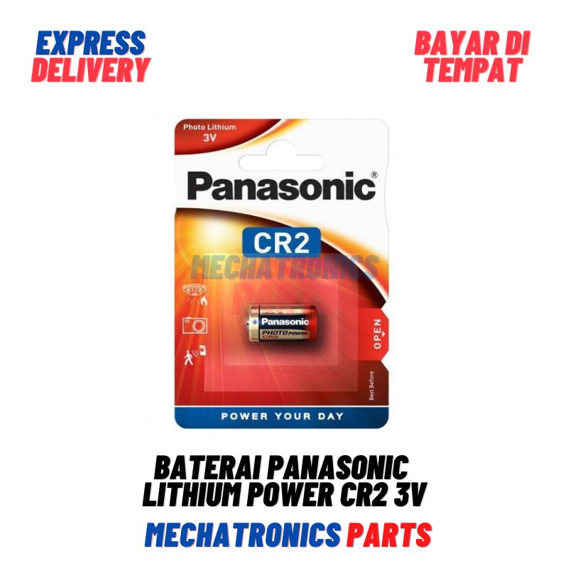 Baterai Panasonic Lithium Power CR2 3V