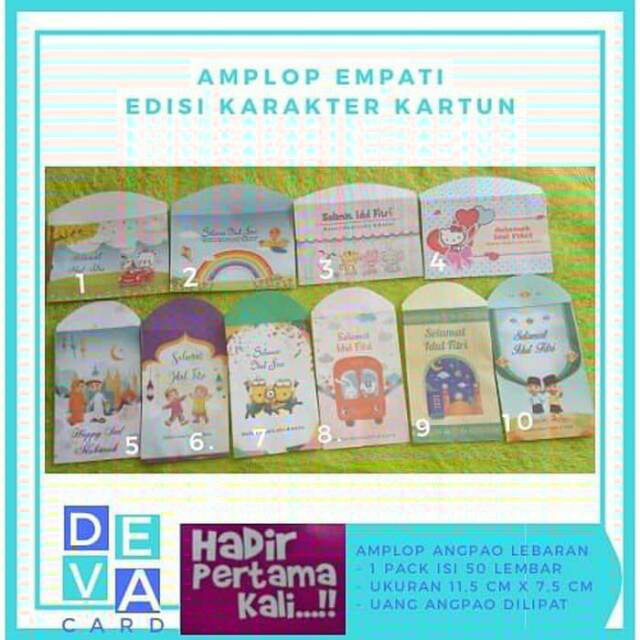 

Amplop Angpao Lebaran Edisi Karakter Anak Termurah