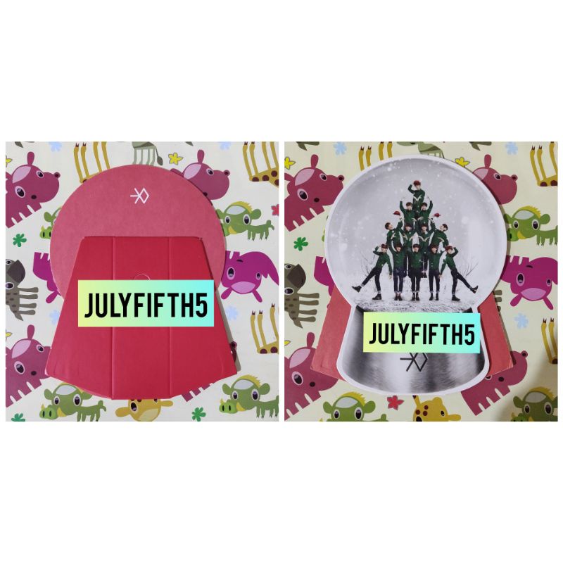 EXO MIRACLE IN DECEMBER GROUP SNOWGLOBE