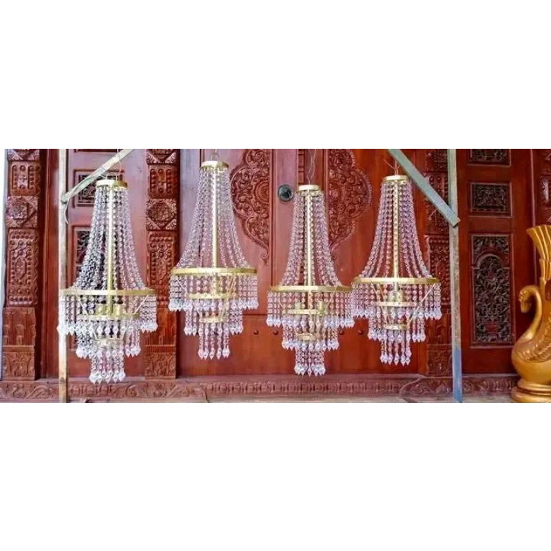 Lampu Gantung  / Lampu kristal Akrilik / Lampu Hias Dekorasi