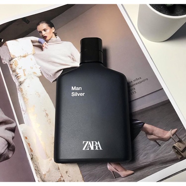 parfum pria Zara silver EDT 100ml for men Shopee Indonesia