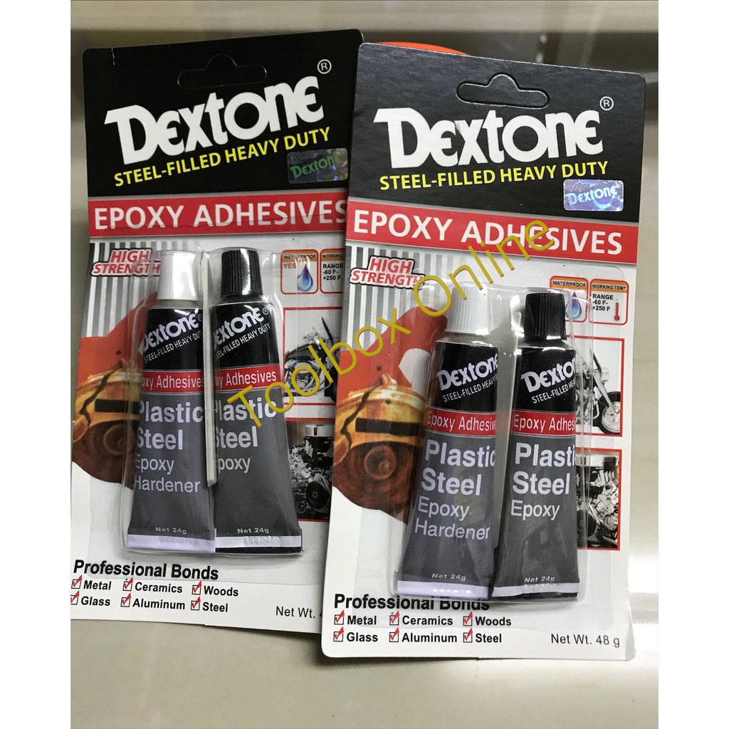  Lem Besi  Dextone Standard 48 gr Epoxy Adhesive Shopee 