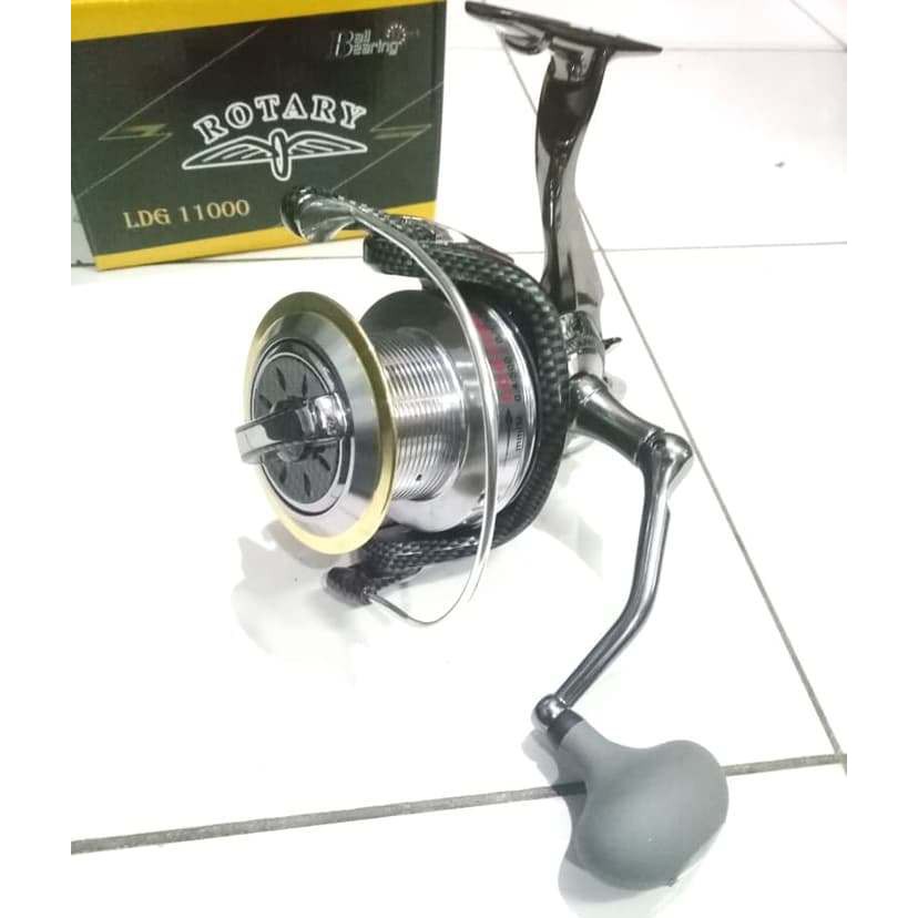 Reel Spinning Ldg 11000 Reel Laut Kuat Metal Body 12 + 1 Ball Bearings