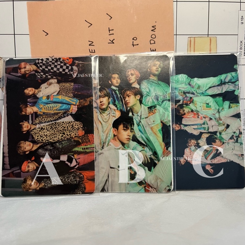 PC STICKER WAYV KICK BACK GROUP SET