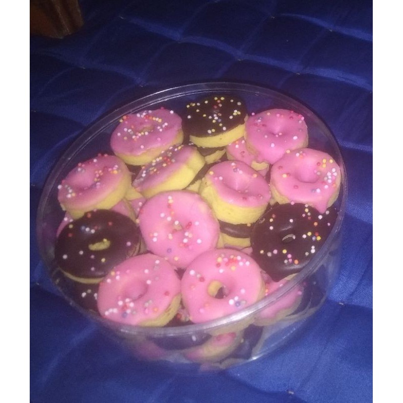 

kue kering donat mini(cookies mini donut)