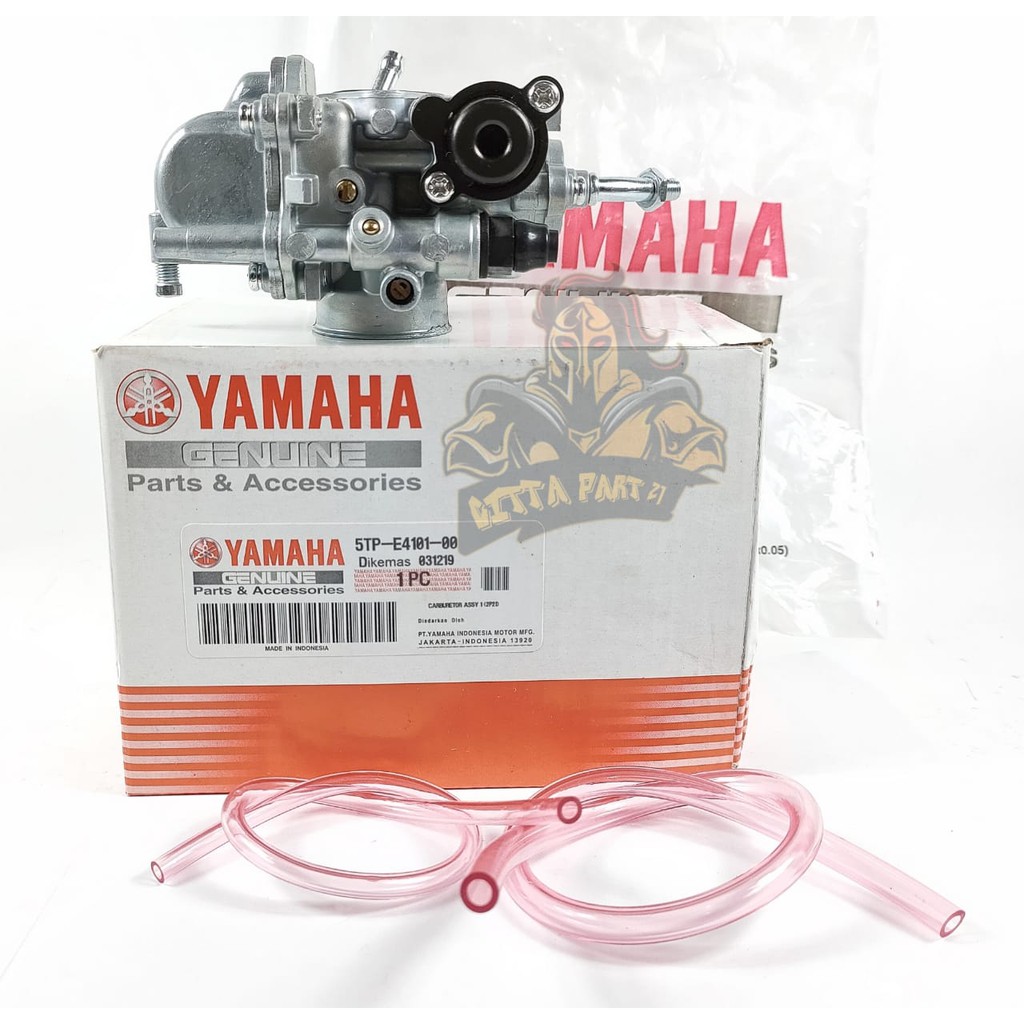 KARBURATOR YAMAHA MIKUNI 5TP KUALITAS ASLI ORIGINAL YAMAHA PASTI PRESISI TIDAK BANJIR LANGSUNG LANGSAM TARIKAN MANTAP AWET DAN DIJAMIN MANTAP VEGA R NEW/VEGA R LAMA/JUPITER Z LAMA/JUPITER Z BURHAN KUALITAS ORI-4