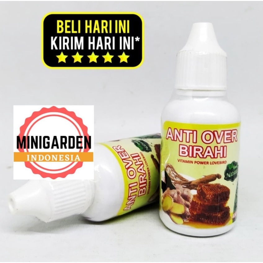 OBAT ANTI OVER BIRAHI BURUNG obat menstabilkan hormon vitamin metabolisme burung dan relaksasi saraf