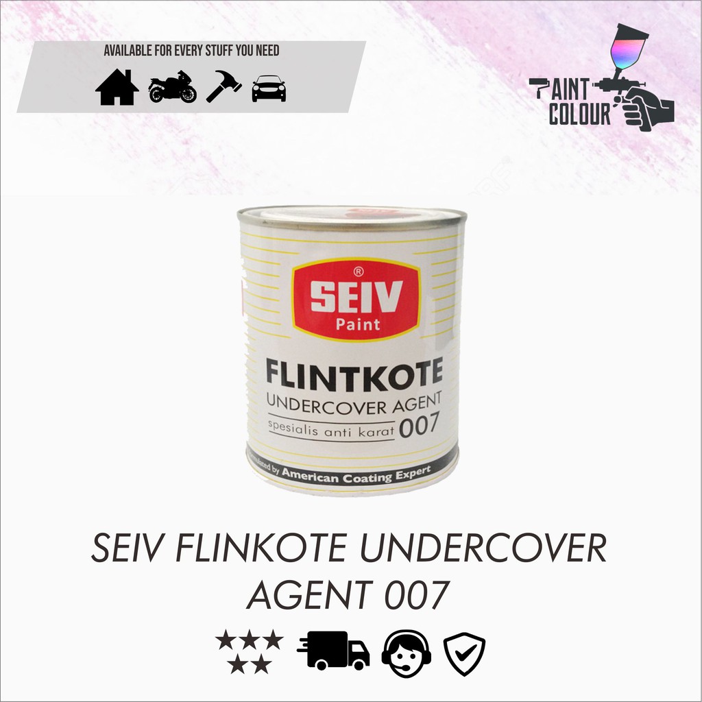 SEIV FLINTKOTE UNDERCOVER AGENT 007 / Flinkote anti karat