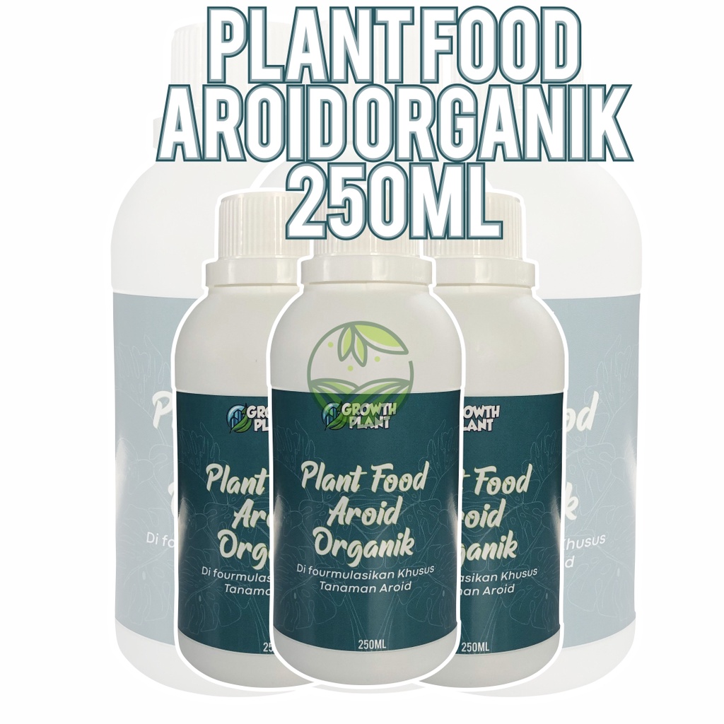 Pupuk Plant Food Aroid 250ml Pupuk Tanaman hias Organik Pupuk Organik Aroid Pupuk Organik