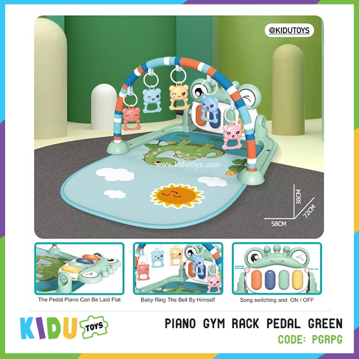 Mainan Anak dan Bayi Piano Gym Rack Kidu Toys