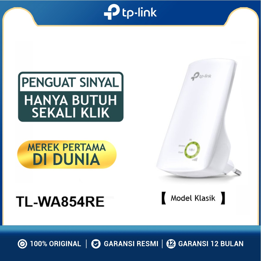 TP-LINK TL-WA854RE Wifi Extender Wifi penguat Signal TP LINK WA854RE 854RE Garansi Resmi