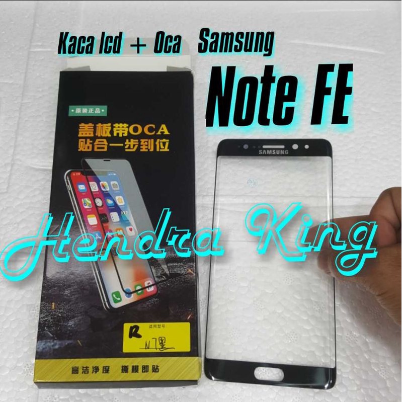 Kaca lcd samsung Note FE