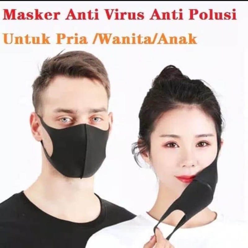 SEN- MASKER SCUBA ORIGINAL FASHION MASK ANTI VIRUS FOTO ASLI BAHAN IMPORT