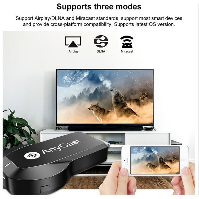 Anycast M100 4K HD Wifi Display TV Dongle Wireless HDMI Dongle Anycast