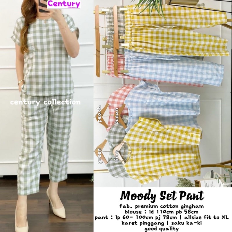 Moody Set Pant Century