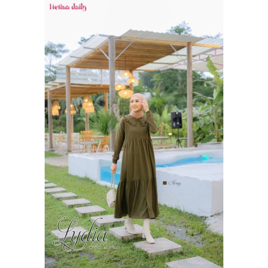 LYDIA MIDI DRESS BY NETINA DAILY