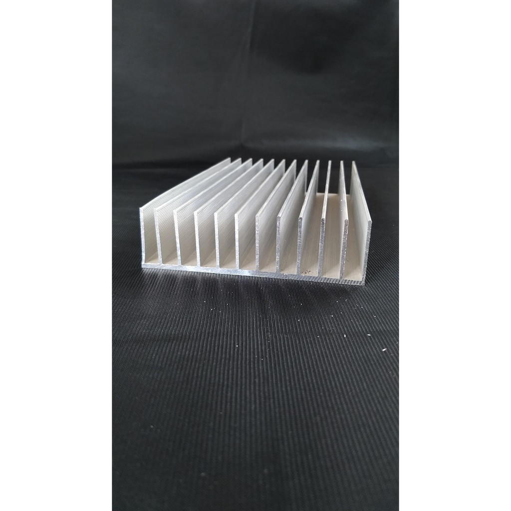 Pendingin power sanken p 20 cm type 12 sirip Heatsink aluminium