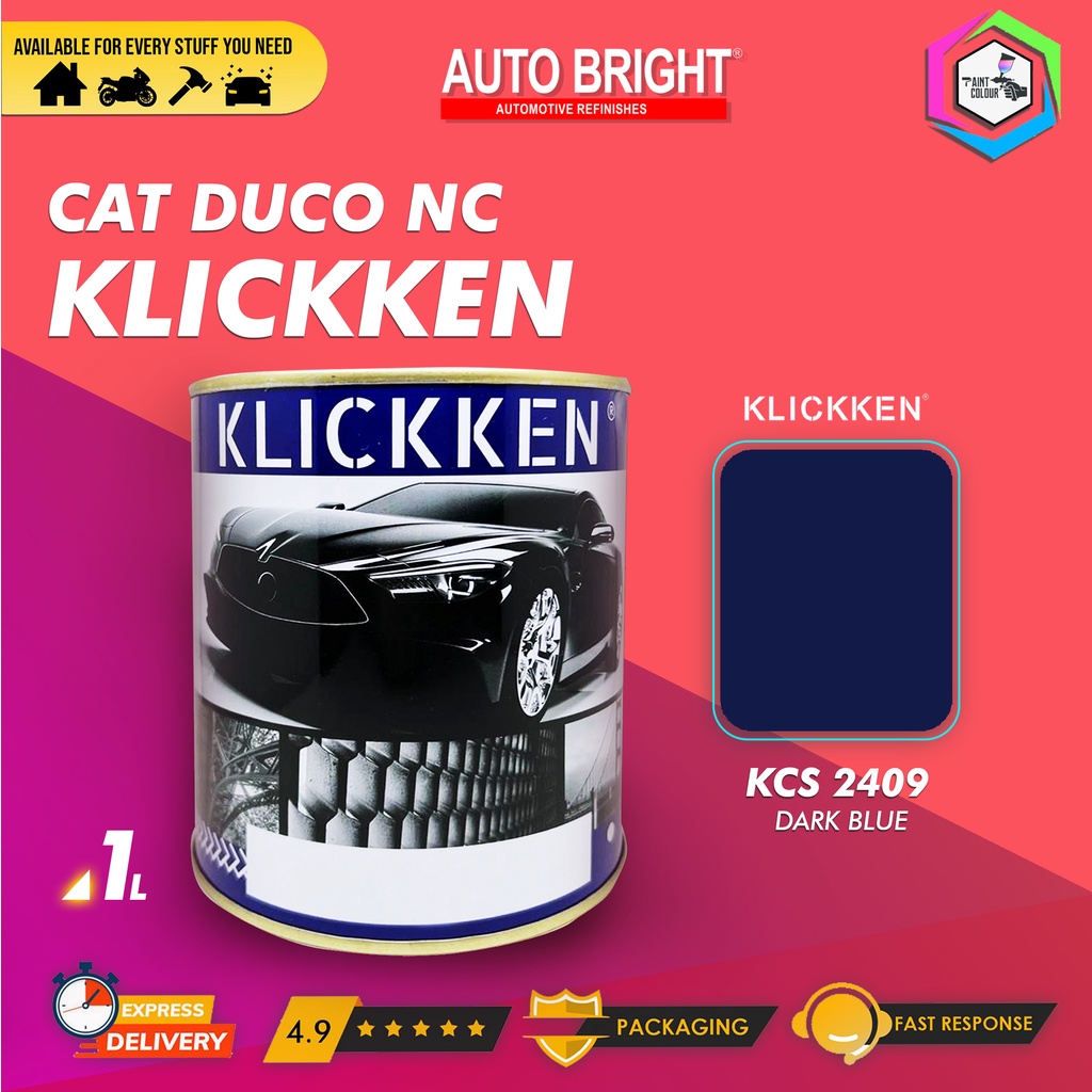 Cat Klickken Automotive Refinishes - Dark Blue KCS 2409