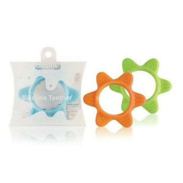 ♥BabyYank♥ BASILIC TEETHING RING STAR D080 / GIGITAN SILIKON BAYI .