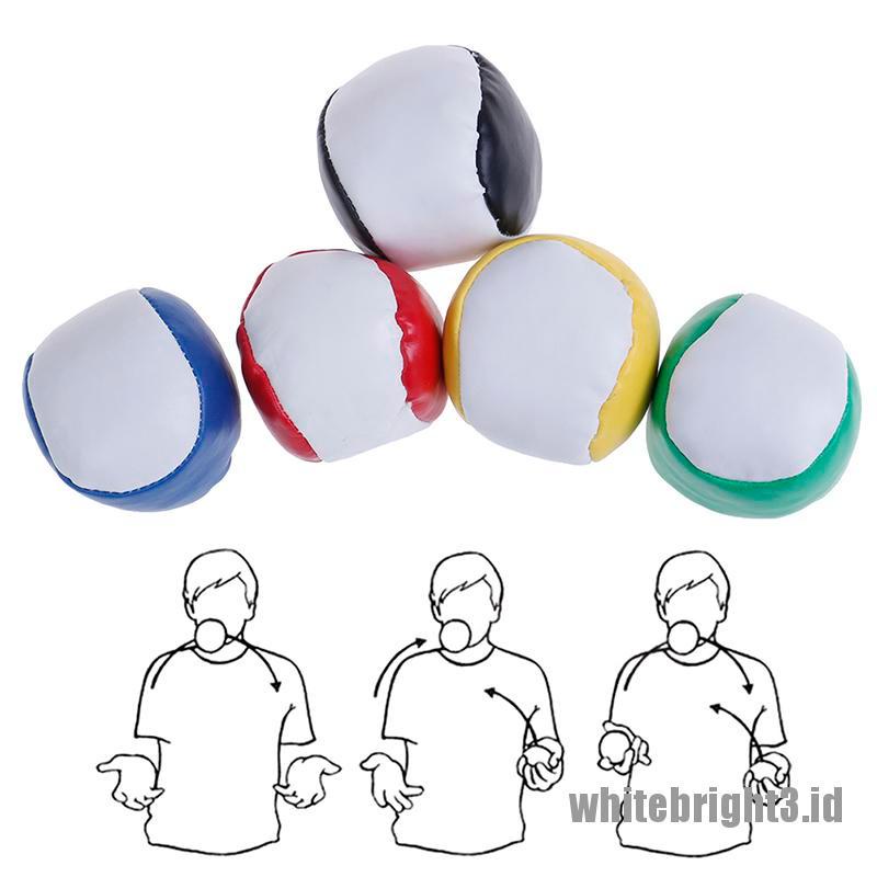{white3} 1Pc Juggling ball classic bean bag juggle outdoor sports kids toy