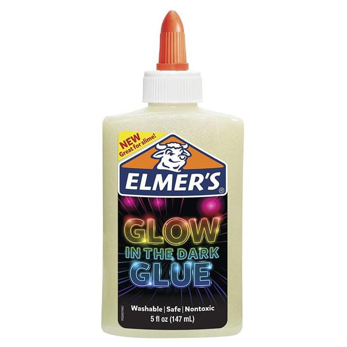

[[BISA COD]] Elmer's Washable Glow In The Dark Glue (Natural) 5 fl oz / 147ml TERBATAS Kode 78