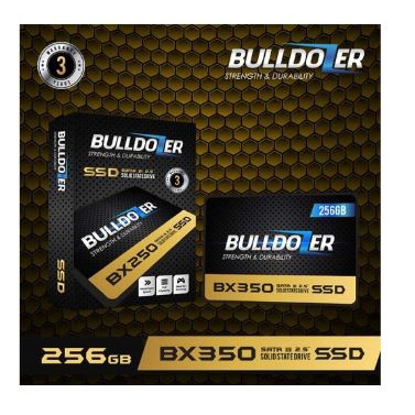 Ssd bulldozer 256gb 2.5&quot; sata III 3.0 6Gbps for pc laptop enclosure bx-350 bx350 - solid state drive 256gb sata3