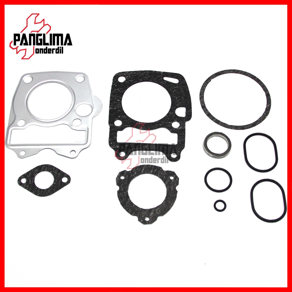 Topset Honda Supra X 125 Lama-PGMFI New 2005-2013 &amp; Karisma &amp; Kirana Top Set Gasket-Packing-Paking Kit Kharisma-Old-Awal