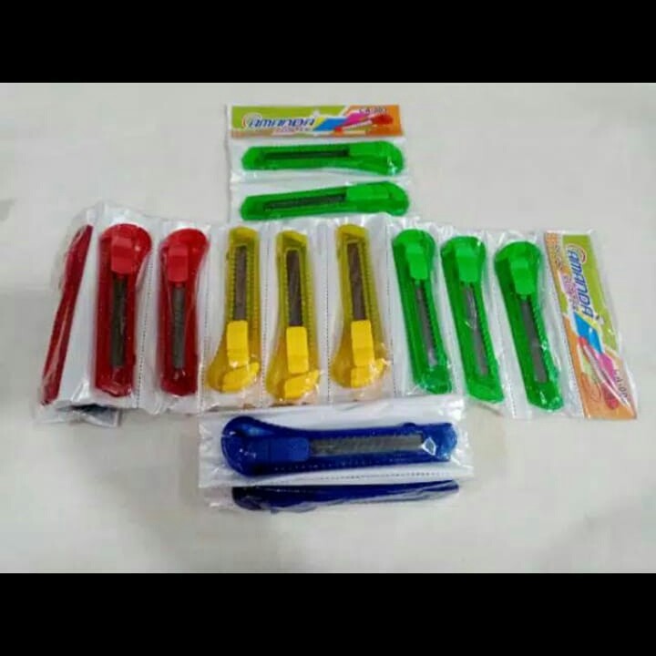 

Pisau cutter/kater /karter bening JUAL ECER