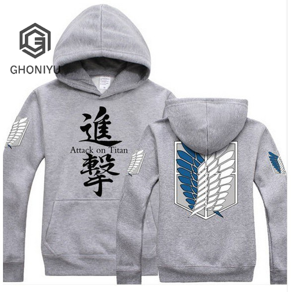 Jaket Anak Anime Anak Sweater Attack On Titan AOT Fashion Anak Hoodie Terbaru