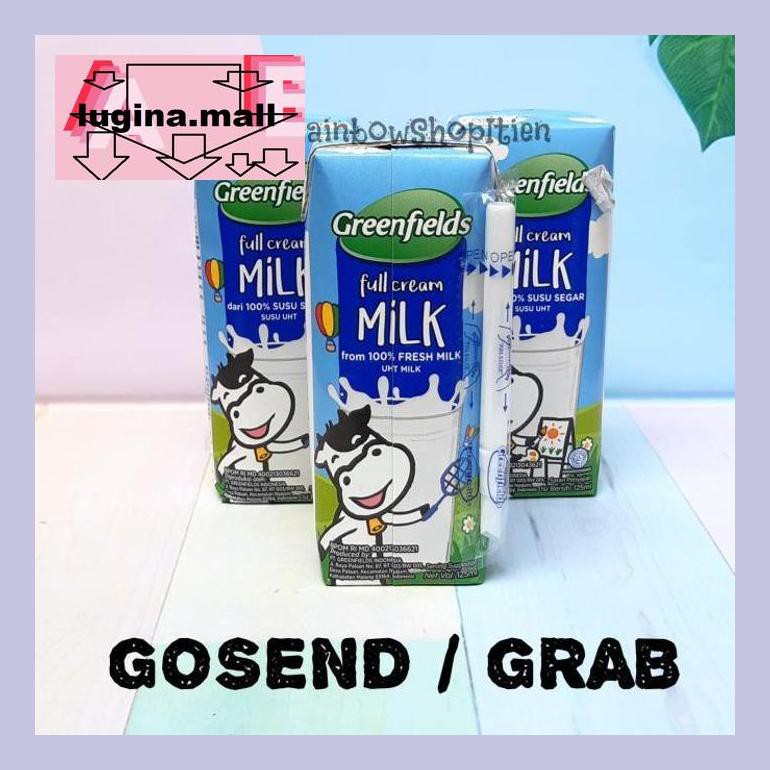 

Lugeypsum Susu Uht Greenfield 125Ml (1 Dus Isi 40 Botol) Susu Green Field 125 Ml - Full Cream S30Luu