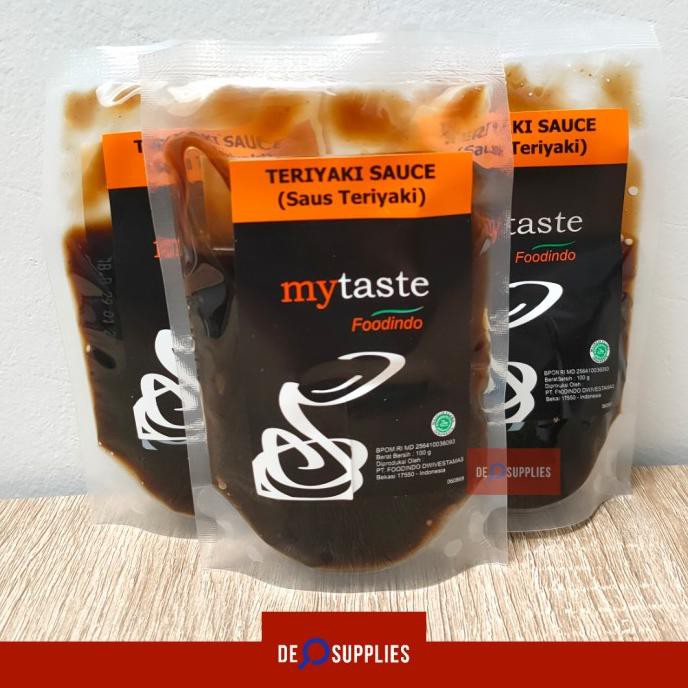

Mytaste Teriyaki Sauce 100gr - Saus Teriyaki Halal utk Chicken Beef
