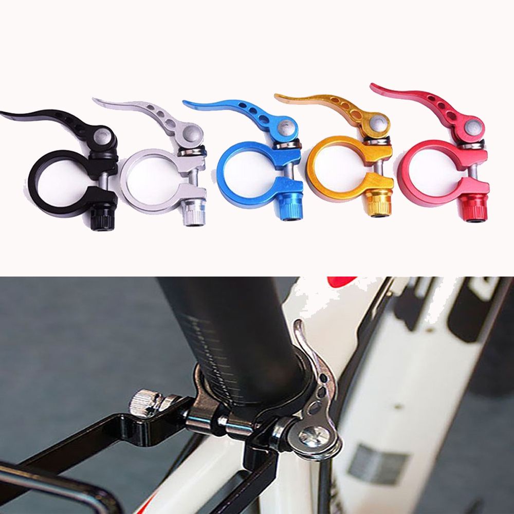 Seatclamp Penjepit Saddle Jok Sepeda Quick Release/Clamp Sadel Untuk Kemudahan Mengatur Tinggi Renda